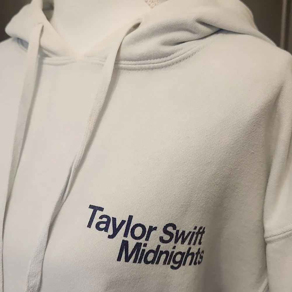 Taylor Swift Midnights Blue Hoodie Oversized M - Picture 6 of 16